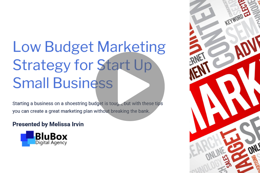 Thumbnail for Low Budget Marketing Strategy for Start Up Small Businesses